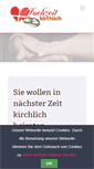 Mobile Screenshot of hochzeit-kirchlich.de